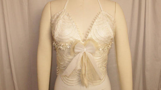 Boho Chic- Bridal Triangle Top